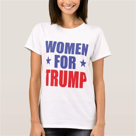 Women For Trump T Shirt Zazzle