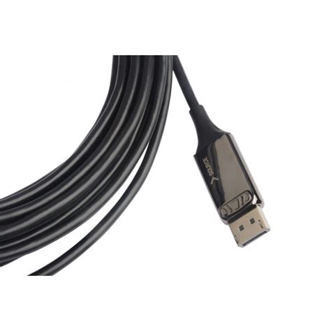 Displayport Aoc Connection Cable 8k M M 20m Black Black 200 M