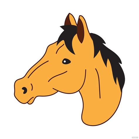 Horse Head Clipart In Illustrator  Eps Svg Png Download