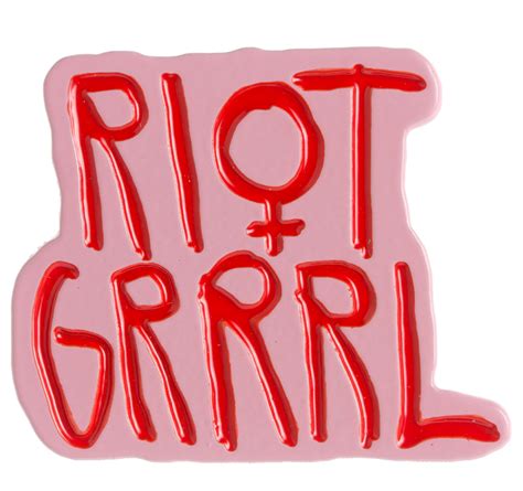 Divided Youth Riot Grrrl Enamel Pin Riot Grrrl Riot Riot Grrrl