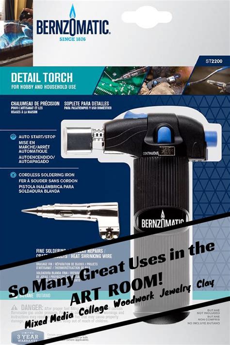 Maybe you would like to learn more about one of these? Bernzomatic ST2200T Butane Micro Torch-330194 - The Home ...