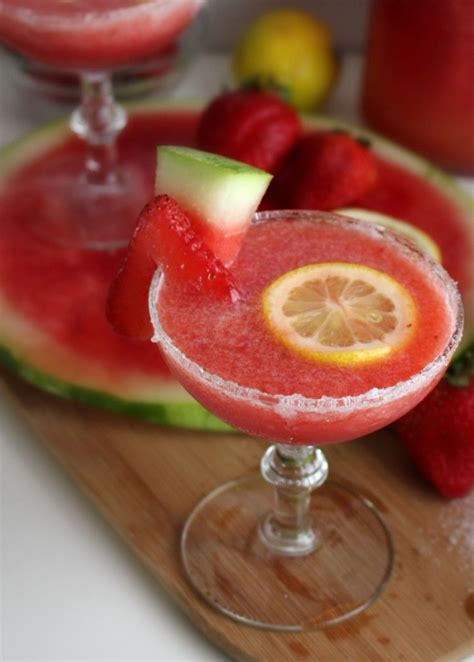 Strawberry Watermelon Lemonade Slush Watermelon Lemonade