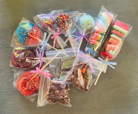 Mystery Candy Treat Box Birthday Box Chocolates Sour Candy Etsy
