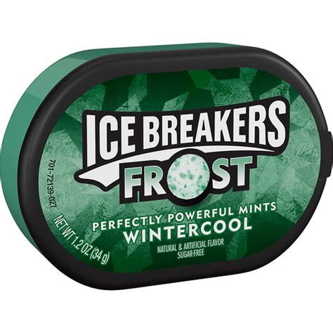 ICE BREAKERS FROST WINTERCOOL Sugar Free Breath Mints 1 2 Oz Tin