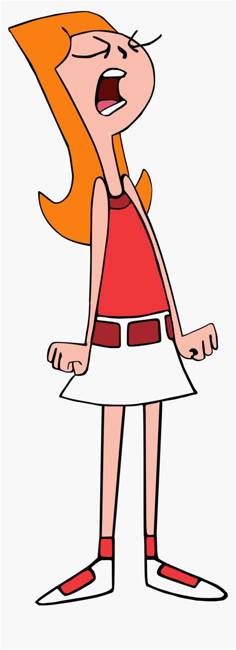 Candace From Phineas And Ferb Yelling Hd Png Download Transparent