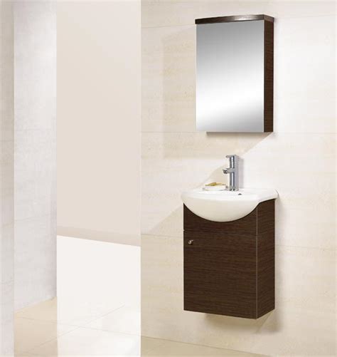 Featuring solid wood construction, with two doors and an open shelf providing ample storage space. 17Inch Flora Vanity | Powder Room Vanity | Tight Space Vanity