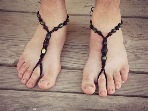 Men Barefoot Sandals Beach Shoes Bare Bottoms Soleless