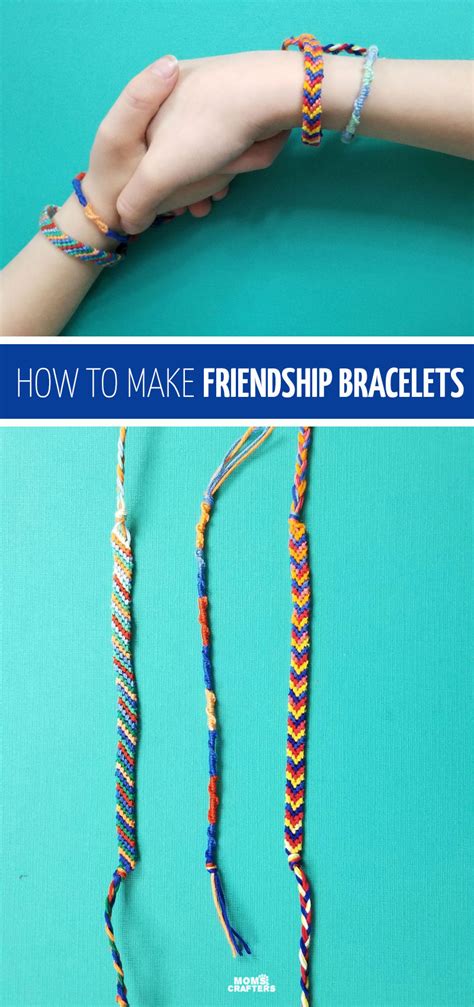 Make Your Own Friendship Bracelets 3 Beginner Ideas Friendship