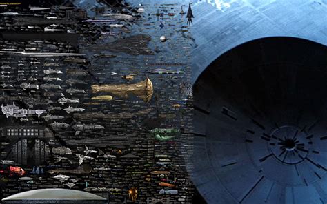 Every Sci Fi Spaceship In One Mind Blowing Size Comparison Chart Page