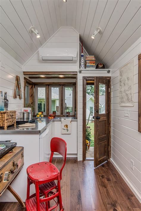 The interior's simple, clean lines and. The Cedar Mountain Tiny House Combines Rustic and Modern ...