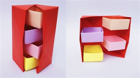 Secret Stepper Box Step By Step Origami Secret Stepper Box Tutorial
