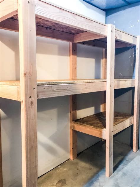 Other diy garage storage shelves styles. DIY Garage Shelves with Plans - The Handyman's Daughter