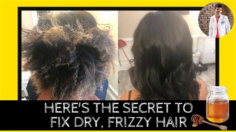 What can you do for dry frizzy hair? Here's The Secret To Fix Dry, Frizzy Hair - YouTube