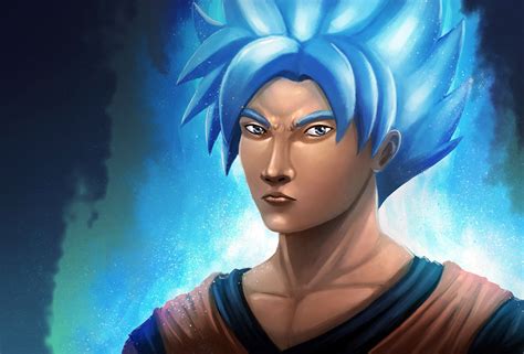 Artstation Goku Super Saiyan Blue