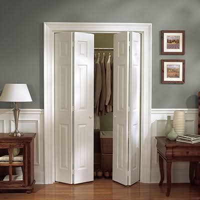They are not always the best choice, however, since they limit access to only half the closet at a time and have a tendency to come off the track at the replacing them with easy to open bifold doors allows full access to the closet space. 13 Different Types of Closet Doors