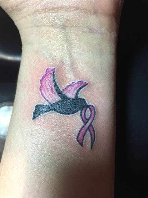 Cancer ribbon tattoos make those person who survived, or cancer patients or the people who lost their love ones. Pin on Cancer awareness