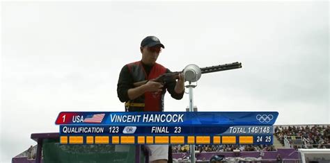 Vincent Hancock Wins Gold In Mens Skeet