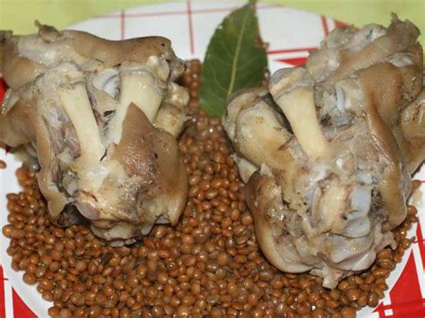 Recettes de Pied de cochon de La recette authentique de