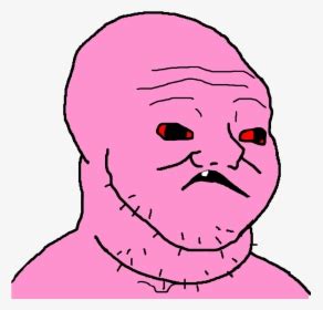 Wojak's brain variations have collided now with another meme known as whomst, which involves aggressively ornate, nonsensical variants of the word whom, as a way of implying pretentiousness. Small Brain Wojak Png - Blue electronic waves illustration ...
