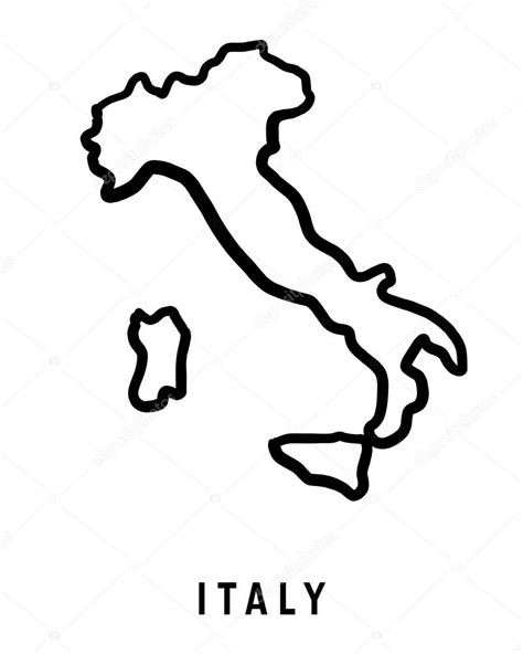Italy Map Outline Png Italy Map Flag Free Svg Labeled Map Of Images