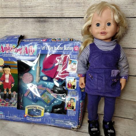 Toys Vintage Amazing Ally Playmates Interactive Doll Lets Play Inline And Doll Poshmark