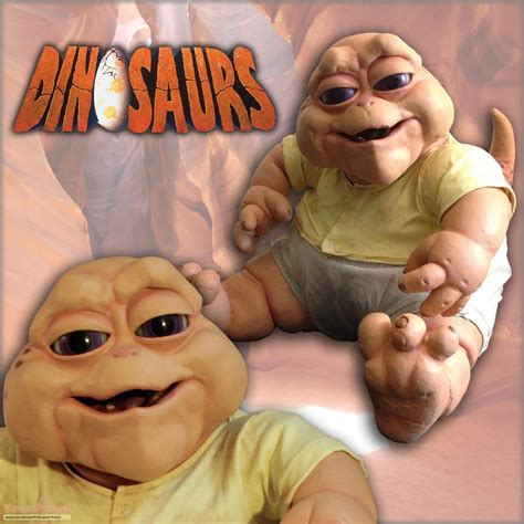 Dinosaurs Baby Sinclair Puppet Original Tv Series Prop Dinosaurs Tv