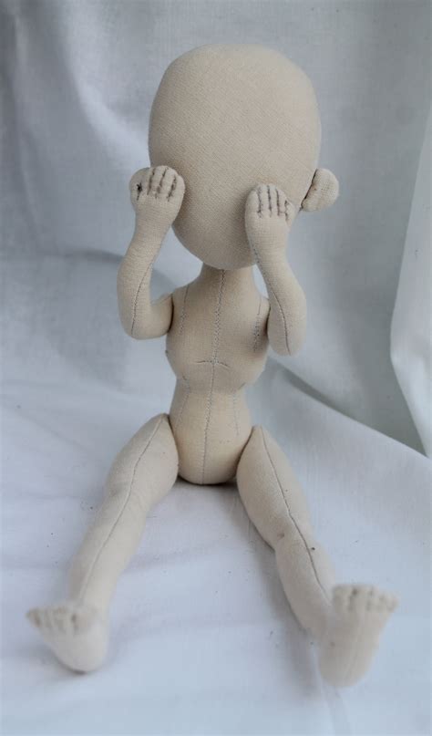 Doll Body For Crafting Blank Doll Body Textile Doll Etsy