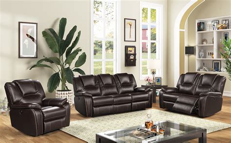 3 Piece Power Recliner Living Room Set Sfmg8087s Sandys Furniture