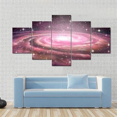 Alibaba.com offers 1,789 galaxy canvas products. Spiral Galaxy In Deep - Space 5 Panel Canvas Art Wall ...