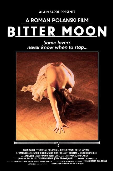 Bitter Moon 1992 Poster