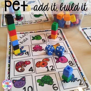 Even though toddlers and preschoolers seem so big compared to the babies they once were, they still have no common sense at all, so any activity still. Pets Math and Literacy Centers for Preschool, Pre-K, and ...