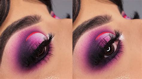 Purple Half Cut Crease 💜 Eyeshadow Tutorial Youtube