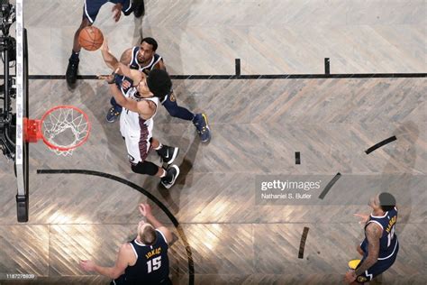 Jarrett Allen Of The Brooklyn Nets Drives To The Basket During A Game