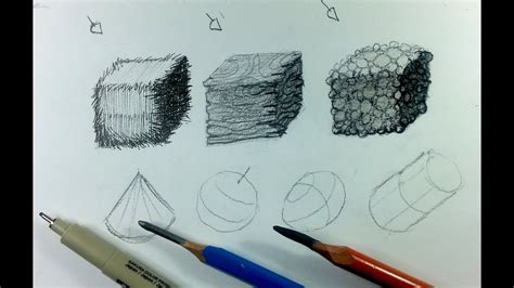 I often use only one pencil to draw (to be honest, i forget to change pencils while drawing and i'm lazy to change). How to create textures: Pen vs. Pencil vs. Charcoal - YouTube