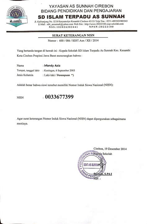 Gambar contoh surat pernyataan siswa kepada guru 70 bagi ide menulis surat . Perfect Contoh Surat Pernyataan Yayasan 63 Tentang Ide ...