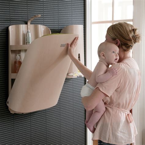Nathi Wall Mounted Baby Changing Table Table And Desk Silvera Eshop