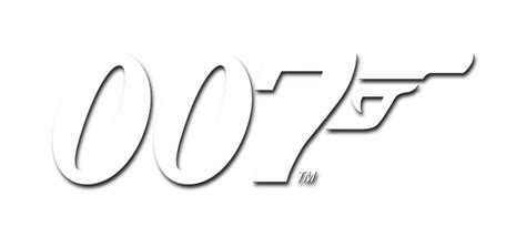 Hd 007 James Bond Gold Logo Transparent Png