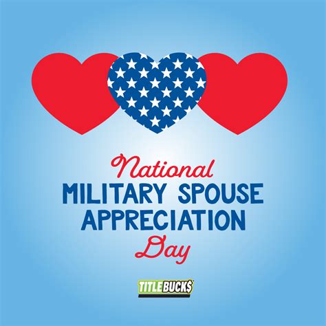 Military Spouse Appreciation Day Titlebucks