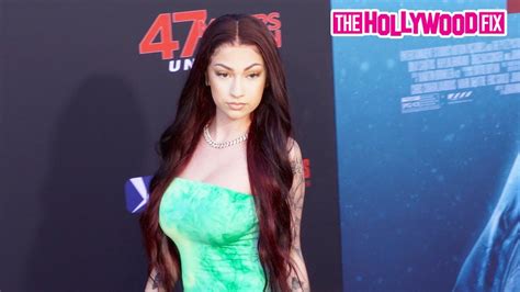 Danielle Bregoli Aka Bhad Bhabie Works The Red Carpet At The 47 Meters