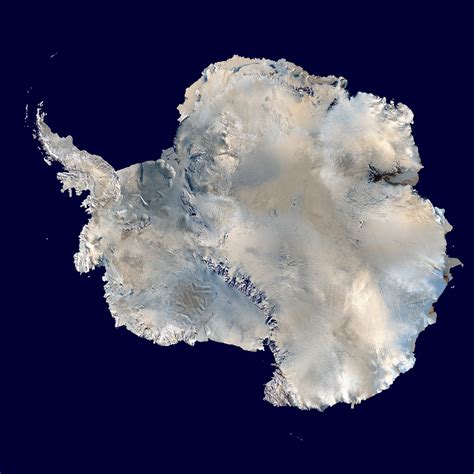 Satellite Map Of Antarctica Full Size