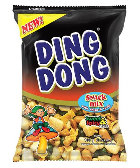 Ding Dong Mixed Nuts Sweet And Spicy Flavour Asco Foods