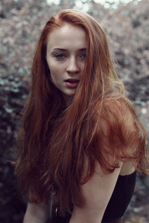 Sophie Turner Redhead Ginger Sansa Stark Game Of Thrones Sophie