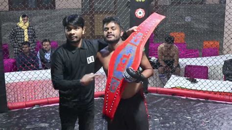 knockout combat league kcl 2 0 amature mma middle weight jatin vs dev youtube