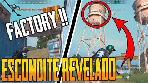 Grab weapons to do others in and supplies to bolster your chances of survival. LOS MEJORES ESCONDITE DE FACTORY | FREE FIRE BATTLEGROUNDS ...