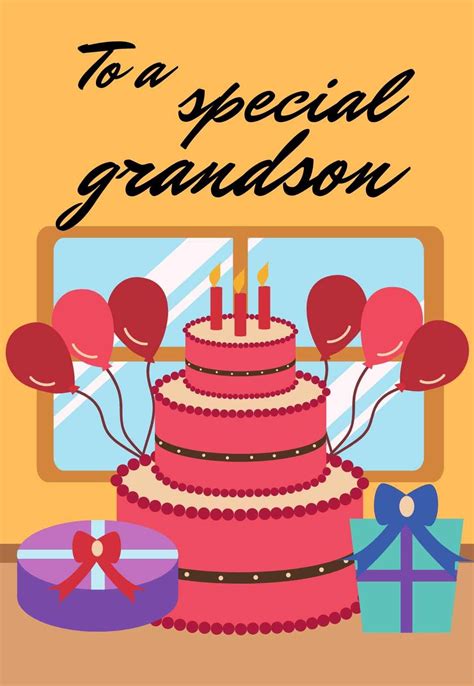 Printable Birthday Cards For A Grandson — Printbirthdaycards