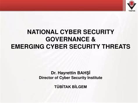 Ppt National Cyber Security Governance Emerging Cyber Security