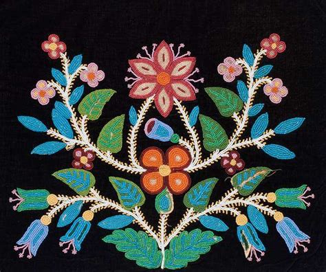 Floral Journey Native North American Beadwork Native