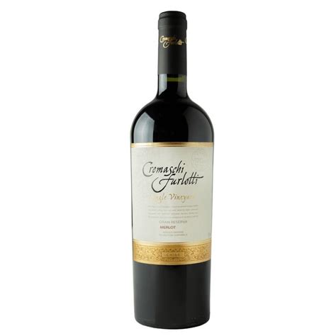 Vinho Chileno Cremaschi Furlotti Gran Reserva Merlot 750ml