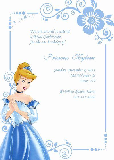 Cinderella Invitation Template Free Beautiful Cinderella Themed Party