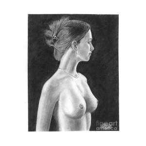 Pencil Drawing Classic Nude Woman Olgabell Ca Drawing By Olga Bell